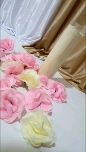 Paket Backdrop Lamaran & Dekorasi Wedding 3mx2.2m Murah Terlaris