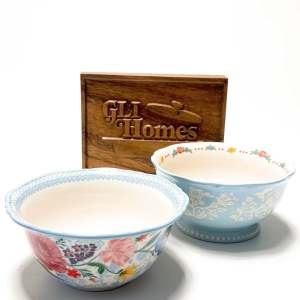 The Pioneer Authentic Original Bowl Brilliant Blooms 6.25" or Sweet Rose 6"