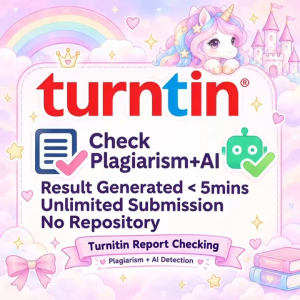 2026 Turnitin Check Plagiarism AI Result Generated <5mins No Repository