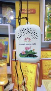 Máy Niệm Phật Hoa Sen 56 Bài Kinh Kèm Thẻ Nhớ