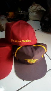 Topi sekolah SD pamatek pake nama dasi sekolah pake nama topi anak SD topi SD bahan pamatek kualitas terbaik