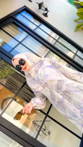 Yuna Set Rok jilbab segi 4