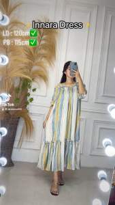 Inarra Dress Rayon Premium: Pakaian Wanita Nyaman & Fashionable