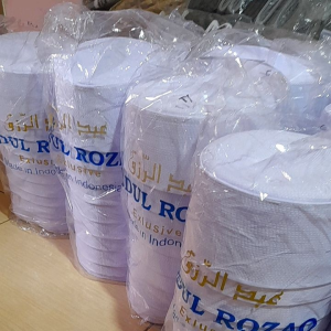 Peci Batok Haji Kalbut Putih Free Dus Paking