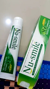 YRKS READY Nu smile HWI original 100% pasta gigi herbal daun sirih Pemutih gigi Menghilangkan gigi kuning