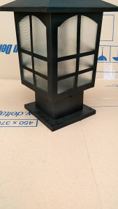 Lampu taman pilar pagar (LPM): Lampu atas tiang pagar dekorasi taman penerangan outdoor indoor dll.