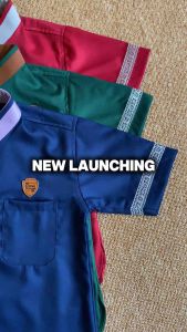 Setelan Koko Bordir Anak Laki Laki usia 1-12 tahun Lengan Pendek kawan Muslim