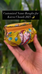 Premium Silk Thread Customsied name bangles for teej/ karvachauth/ anniversary/ Indian bangles/ return gifts