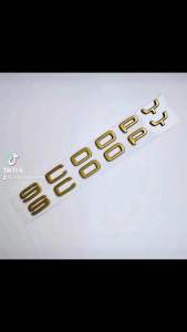 Bộ tem nổi Scoopy màu vàng hàng Nhập Thái Lan chất lượng cao dành trang trí riêng cho dòng xe này tem nổi màu sắc rất đẹp và bền giá bán cực tốt bán lẻ như bán sỉ