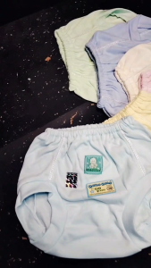 Set 6 Pcs Celana Pendek Anak Hello Baby Polos Warna Pastel Nyaman untuk Bayi 0-3 Bulan