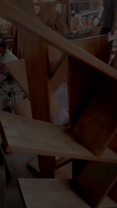 rak buku minimalis kayu