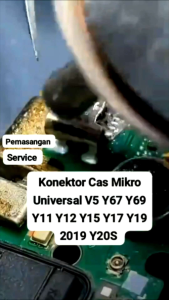 Konektor Cas Plug in Vivo Universal Mikro Y11 Y12 Y15 Y17 V5 V7 V9 V11 Y91 Y91C Y93 Y95