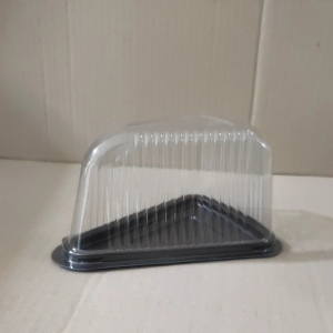 (ISI 50SET) Mika Kue Segitiga Potong + Tutup / Mika Cake Segitiga - Mika Cake Tart Slice