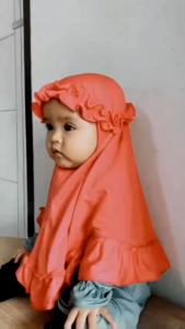 Kyna. Hijab Bayi - Raina Kriwil 0-3 th / Jilbab Rempel