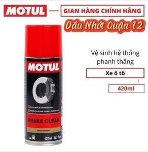 Chai Xịt Vệ Sinh Hệ Thống Phanh - Thắng Đĩa Motul Brake Clean 420ML