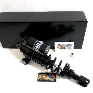 Shockbreaker Shock Click Samping Black Series Single Tabung Atas Uk 310mm 330mm Universal Matic Vario/ Beat/ Mio/ Scoopy/ Fino/ Aerox125/ Lexi/ Yamaha Gear/ Spacy/ Genio/ Xeon/ Filano/ Fazzio/ Suzuki Nex/ X ride/ Freego Dll