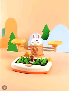 Đồ Chơi Trồng Cà Rốt Kèm Cân Toán Học Giúp Phát Triển Tư Duy Cho Bé