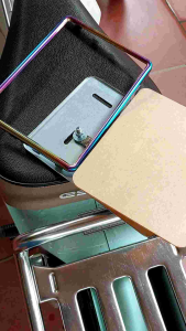 Bộ ốp biển số xe máy inox 7 màu