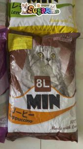 Cát vệ sinh cho mèo MIN Ngân Hà 8L túi 3.6kg Cát vệ sinh cho mèo khử mùi vón cục túi 8L  - Bình Dương