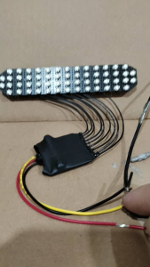 LAMPU STOP STOPLAMP BELAKANG AEROX NEW RUNNING LED 10 MODE OTOMATIS AEROX NEW