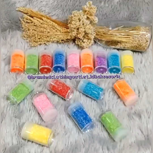 Glitter Powder Warna Warni & Mica Powder: Bahan Kerajinan & Desain