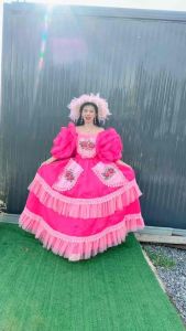 ชุดเดรส ชุปเปอรโรส แขนกุหลาบอลัง 🌹ชุด