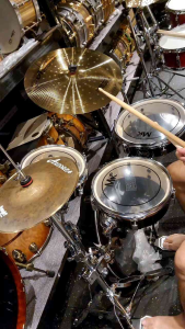 MK PANCAKE KIT (BIRCH) DRUM SET free BRASS CYMBALS