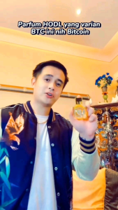 HODL Scent parfum BTC Eau De perfume75 ML wangi dan tahan lama EDP
