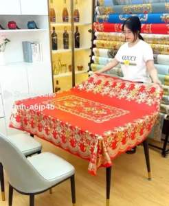 Khăn Trải Bàn 3D / Hình Chữ Nhật / 90x150 /