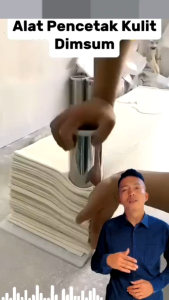 Cetakan kulit dimsum T.15cm bahan stainless steel kokoh Murah