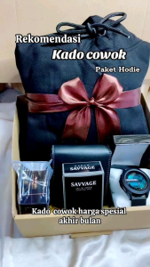 FREE PAPER BAG HAMPERS KADO COWOK HOODIE GIFT BOX PRIA ULANG TAHUN HADIAH WISUDA ANNIVERSARY GRADUATION KADO PERNIKAHAN COWOK KADO PERLENGKAPAN PESTA KADO COWOK HOODIE