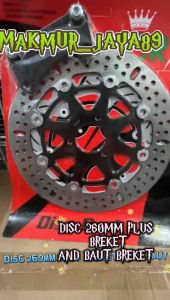 DISC CAKRAM DEPAN 260MM MODEL PSM MIO J MIO GT MIO Z MIO S M3 FINO XRIDE 115 SOUL GT 115 XEON 115