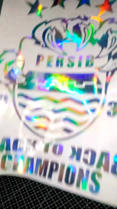Cutting stiker persib back to back champion / persib bandung / persib juara