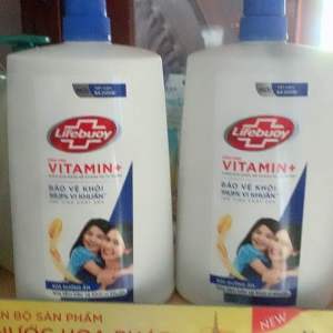 Sữa tắm lifebuoy 11kg màu đỏ /xanh mẫu mới giá mới