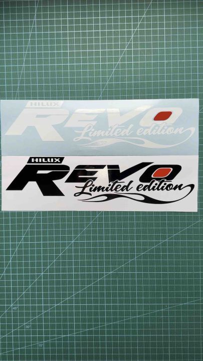 Revostock Sticker สติกเกอร์ Revo Limited edition ติดข้างกระบะหรือฝากระโปรงหน้า | Lazada.co.th