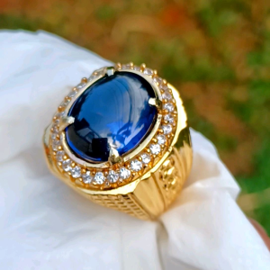 CINCIN BATU BLUE KING SAFIER CUTTING BAWAH KUALITAS SUPER
