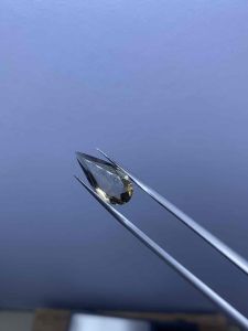 0445-ĐÁ THẠCH ANH KHÓI ( THIÊN NHIÊN ) kiểu giọt nước