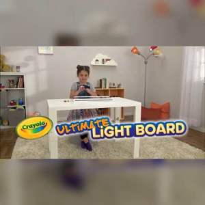 พร้อมส่ง Crayola Ultimate Light Drawing Tablet Gift for Kids Ages 6 7 8 9 White