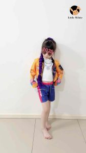 Little White Hunter Girls Costumes Fashion Design Wig Halloween Pretend Play Character Clothes Demon