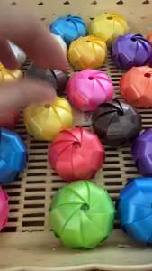 เหรียญโปรยทานลูกส้ม หรือลูกบอล (ตัวเปล่าไม่ใส่เหรียญ)