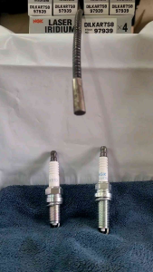 DILKAR7S8🎉Twin Tip🎉Toyota CamryHarrierInnova Proton Exora Bold Preve Turbo NGK 97939 Laser Iridium Spark Plug