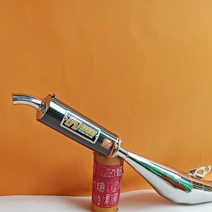 Knalpot Racing Fizr Fiz Force One Model Samping Chroom Croom Suara Garing Cring Original Neo Speed Racing