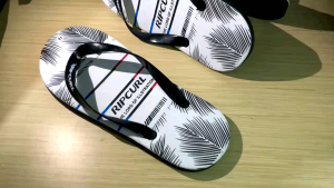 Sandal Rip curl  Distro Pria- Terbaru Motif Daun – bahan tebal -Murah Lebay Terlaris