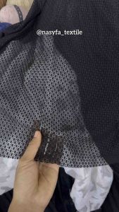 Kain brukat rajut import garment