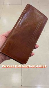 Kickers Full Leather Long Wallet 52990/52998/53759AE