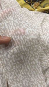 Vải voan hoa nhí màu kem da mềm mỏng nhẹ (khổ 1m5)may đầm váyáo kiểu áo dài thời trang