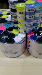 RSL RACQUET OVERGRIP 110cm suitable for Badminton Squash Tennis etc
