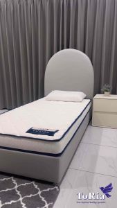 TORIA FUSION 100% Pure Latex Mattress Single Size 5 Inches / Firm / Elastic Firm / Tilam Getah Asli / Made in Malaysia