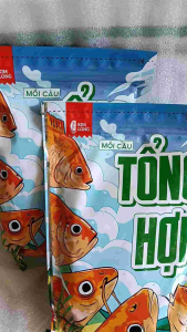 1 Mồi câu cá tổng hợp kim long. Câu được nhiều loại cá sông.1  Gói 250 gram.
