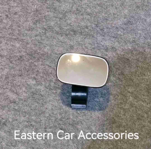 Car 360° Wide-angle Rearview Mirror with Clip Baby Care Make-up Back Seat Safety Monitor